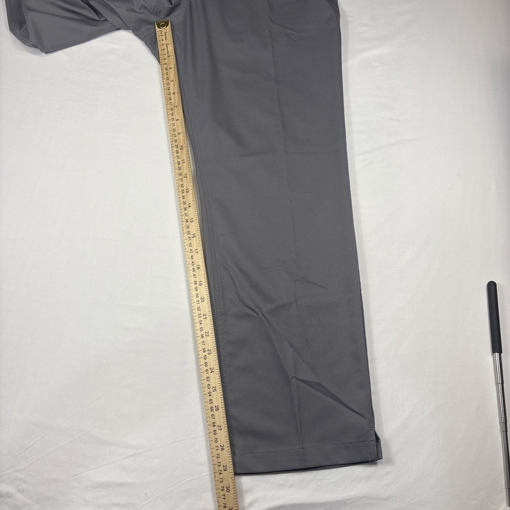 Nike Dri-FIT Mens Golf Pants 36x29.5 Gray Polyester Stretch - Picture 13 of 14